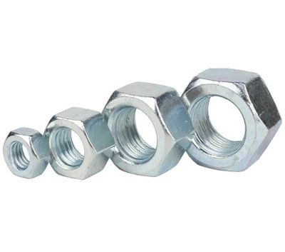 DIN 934 Hex Nuts Grade 8, Grade 10, Galvanized & Edelstol