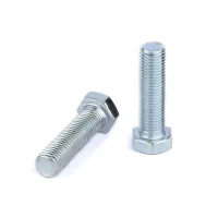 DIN933 Hex Cap Bolt Grad 8.8|Strukturell Hex Bolt Fabrikant China